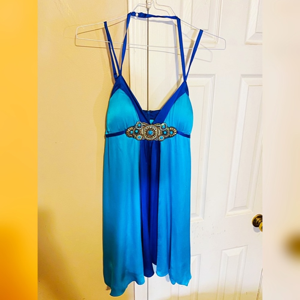 Bebe Blue/Turquoise Dress!